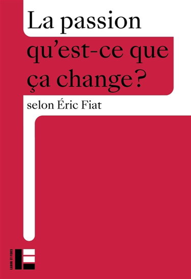 Couverture de La passion