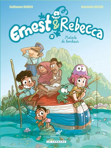 Couverture de Ernest & Rebecca. Vol. 11. Malade de bonheur
