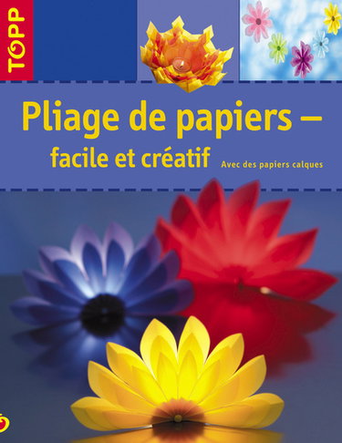 Couverture de Pliage de papiers facile et créatif : avec des papiers calques