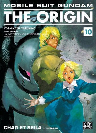 Couverture de Mobile suit Gundam, the origin. Vol. 10. Char et Seila : 2e partie