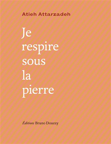 Couverture de Je respire sous la pierre