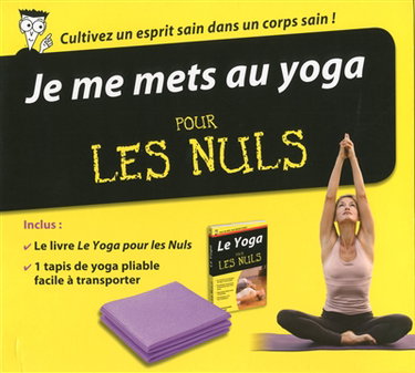 Couverture de Le kit yoga pour les nuls par Sylvain COLLECTIF