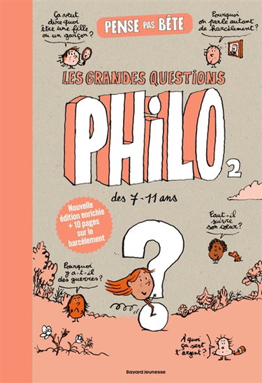 Couverture de Pense pas bête : les grandes questions philo des 7-11 ans. Vol. 2