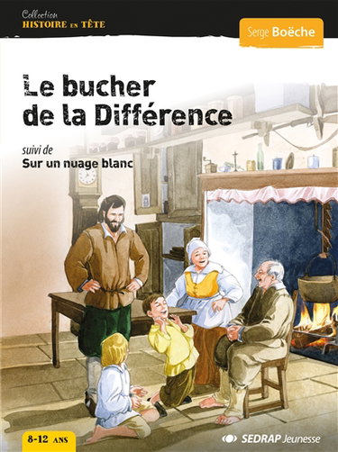 Couverture de Le bucher de la différence. Sur un nuage blanc