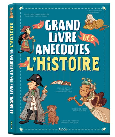 Couverture de Le grand livre des anecdotes de l'histoire