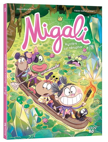 Couverture de Migali. Vol. 9. Mystère sur nénuphar