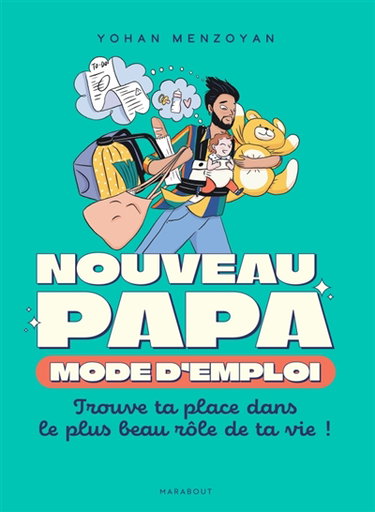 Couverture de Nouveau papa : mode d'emploi