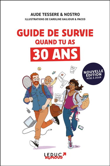 Couverture de Guide de survie quand tu as 30 ans : 80 listes pour passer le cap de la trentaine...