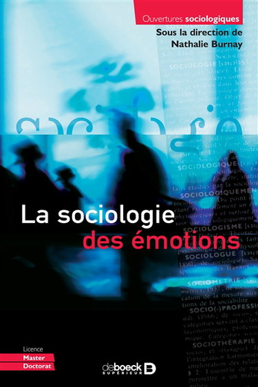Couverture de Sociologie des émotions