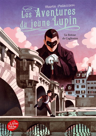 Couverture de Les aventures du jeune Lupin. Vol. 3. Le retour de Cagliostro