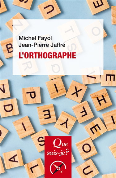 Couverture de L'orthographe