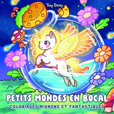 Couverture de Jar life : cute and fantasy coloring book