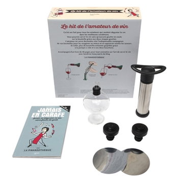 Couverture de Le kit de l'amateur de vin