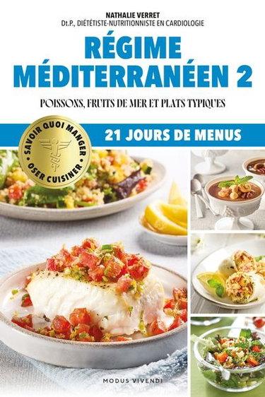 Couverture de Régime méditerranéen 2 : Poissons, fruits de mer et plats typiques