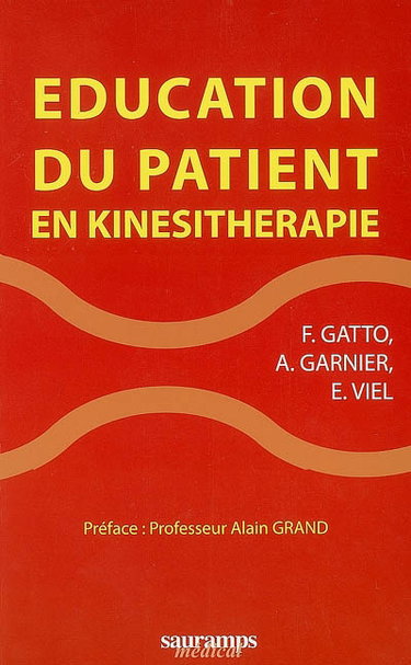 Couverture de Education du patient en kinésithérapie