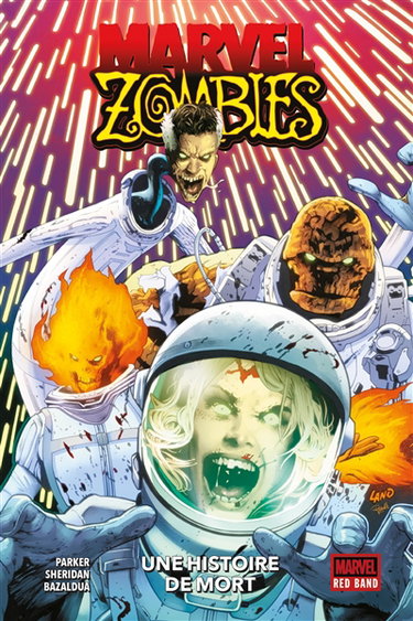 Couverture de Marvel zombies : red band. Une histoire de mort