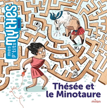 Couverture de Thésée et le Minotaure