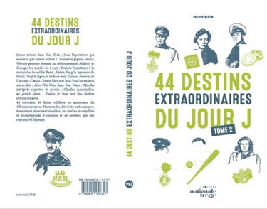 Couverture de 44 destins extraordinaires du Jour J. Vol. 2