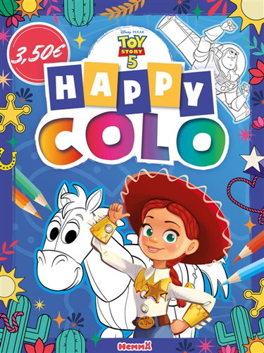 Couverture de Disney Pixar Toy Story 5 : Happy colo