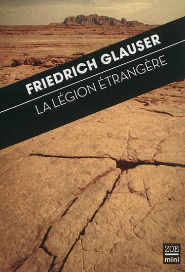 Couverture de La Légion étrangère : dans la vallée de pierres de l'Afrique