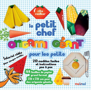 Couverture de Le petit chef : origami géant pour les petits