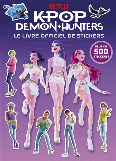 Couverture de KPop Demon Hunters : Le livre officiel de stickers