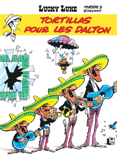 Couverture de Lucky Luke. Vol. 31. Tortillas pour les Dalton