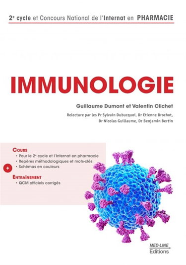 Couverture de Immunologie