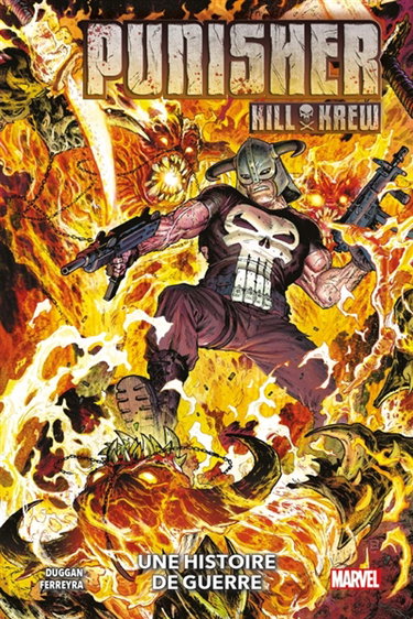 Couverture de Punisher kill krew. Une histoire de guerre