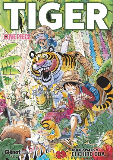 Couverture de One Piece : color walk. Vol. 9. Tiger par Eiichiro Oda
