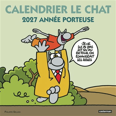 Couverture de Calendrier Le Chat 2027 : année porteuse