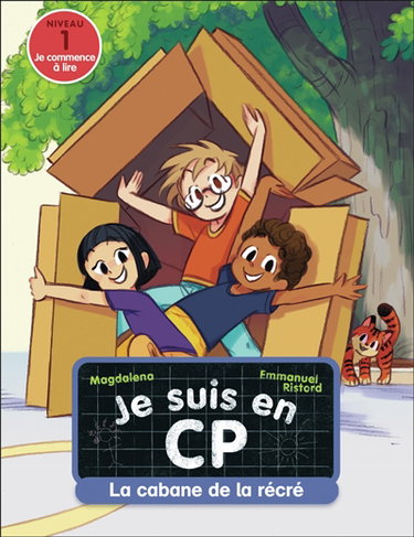 Couverture de Je suis en CP. Vol. 53. La cabane de la récré : niveau 1