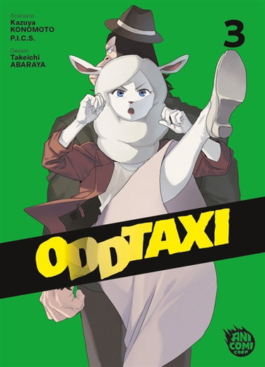 Couverture de Oddtaxi. Vol. 3