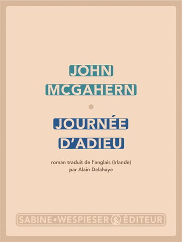 Couverture de Journée d'adieu par John McGahern