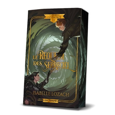 Couverture de La guerre des Ombres 3 : Le Requiem des Serreciel par Isabelle Lozach