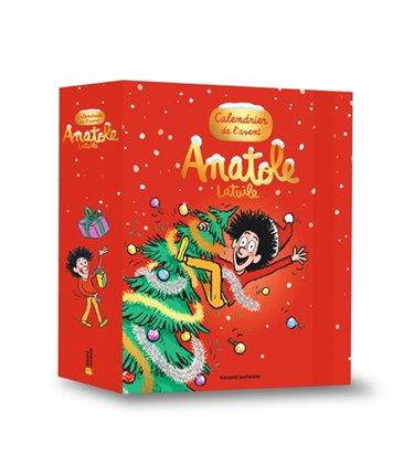 Couverture de Anatole Latuile : calendrier de l'Avent par Olivier Muller