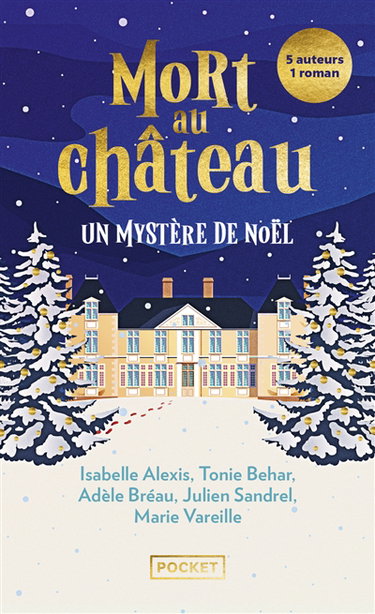 Couverture de Mort au château : un mystère de Noël par Team RomCom