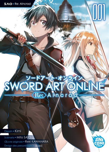 Couverture de Sword art online : Re:Aincrad. Vol. 1 par Mito Satô
