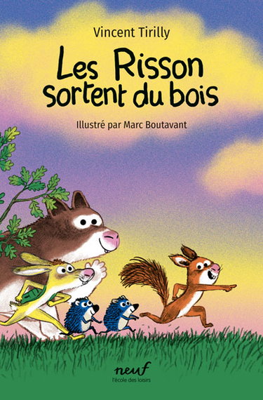 Couverture de Les Risson sortent du bois par Vincent Tirilly