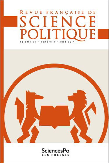 Couverture de Revue française de science politique, n° 66-6