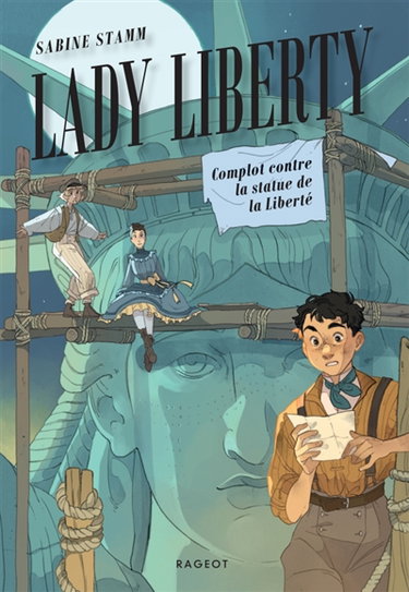 Couverture de Lady Liberty : complot contre la statue de la Liberté par Sabine Stamm