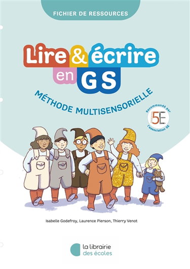 Couverture de Lire & écrire en GS : méthode multisensorielle : fichier de ressources par Isabelle Godefroy