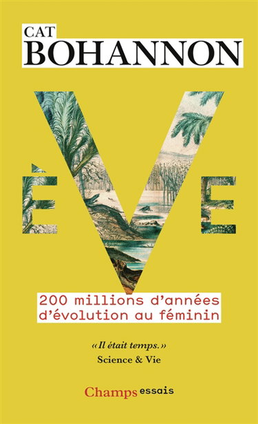 Couverture de Eve : 200 millions d'années d'évolution au féminin par Cat Bohannon