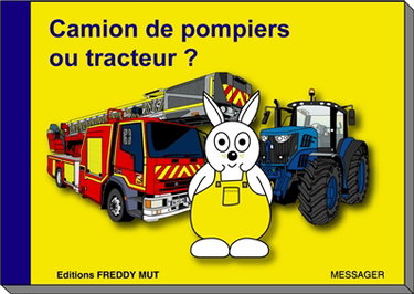 Couverture de P'tit frère. Vol. 14. Camion de pompiers ou tracteur ? par Yanick Messager