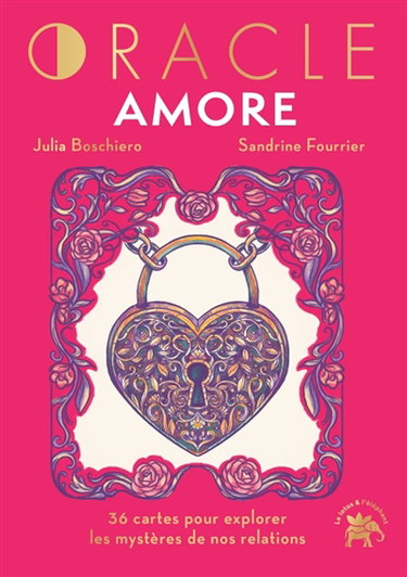 Couverture de Oracle amore : 36 cartes pour explorer les mystères de nos relations