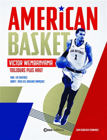 Couverture de American basket : Victor Wembanyama, toujours plus haut
