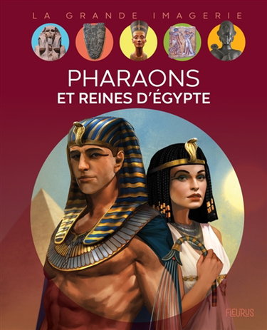 Couverture de Pharaons et reines d'Egypte par Sabine Boccador