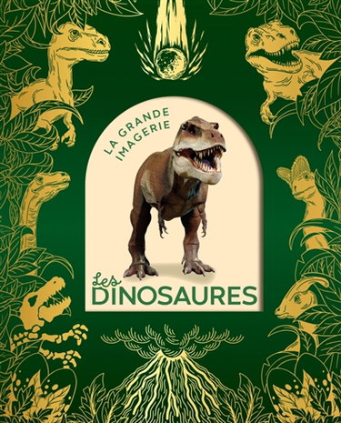 Couverture de Les dinosaures par Agnès Vandewiele