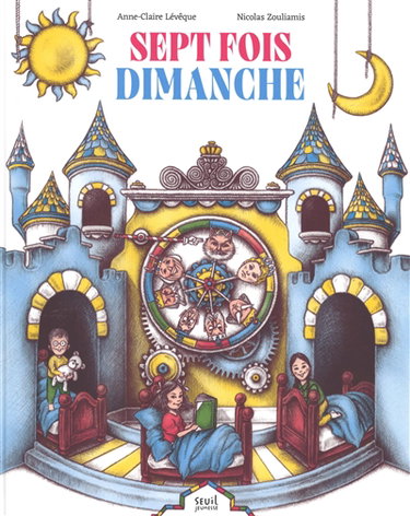 Couverture de Sept fois dimanche par Anne-Claire Lévêque