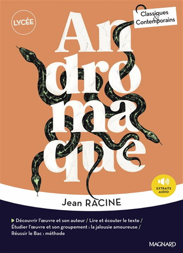 Couverture de Andromaque par Jean Racine